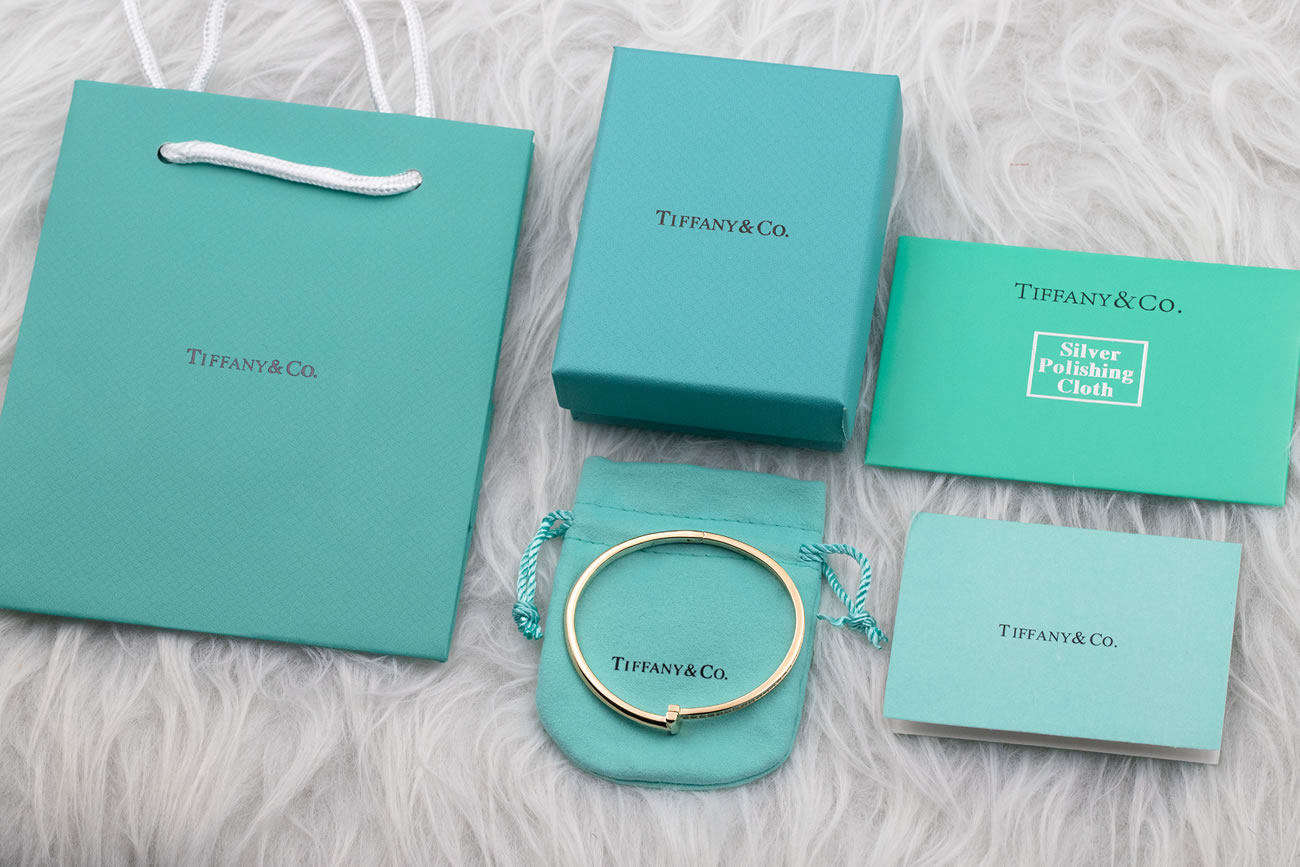 Tiffany Knot Rose Gold Diamond Bracelet (17) - www.newkick.vip